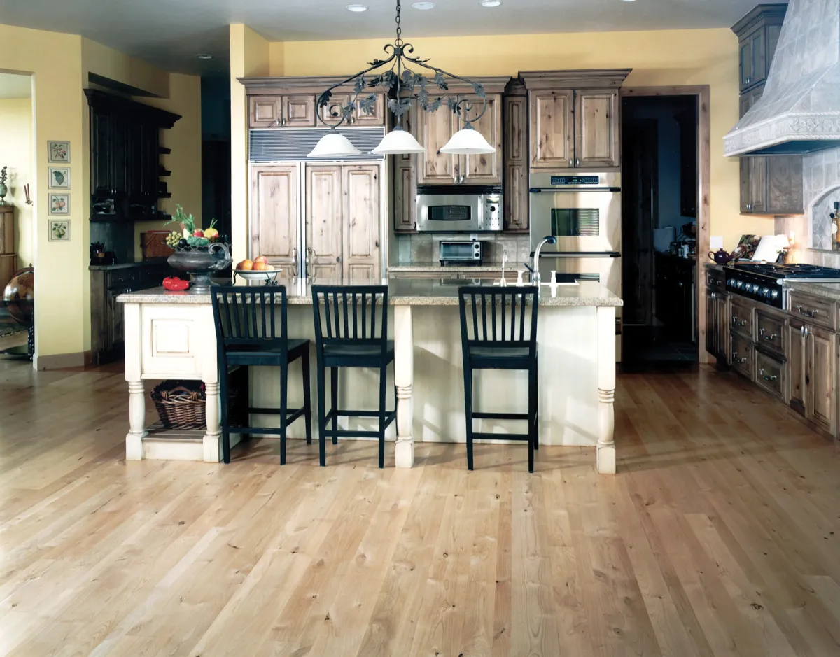 Hardwood Kitchen Floor